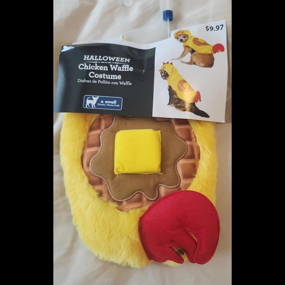 Dog Chicken and waffle costume‎
